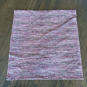 lululemon athletica Pink and Gray Scarf
